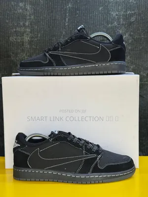 Travis Scott ❌ Air Jordan 1 Low 
*“Black Phantom* ”