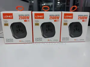 Ldnio Z7 Universal Travel Adapter 4-in-1 International Plug.