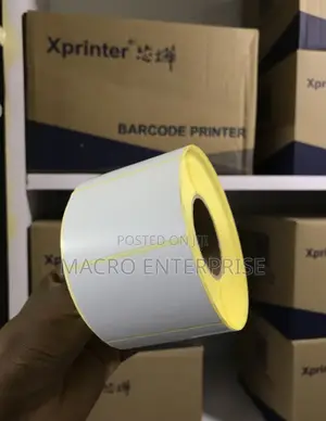 57mm by 40mm Barcode Stickers – 500 Pieces Roll for Label Printing