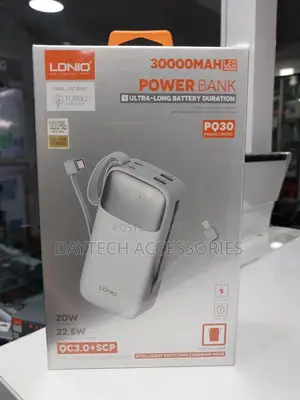 Ldnio 22.5w 30000mah Powerbank (Pq30)