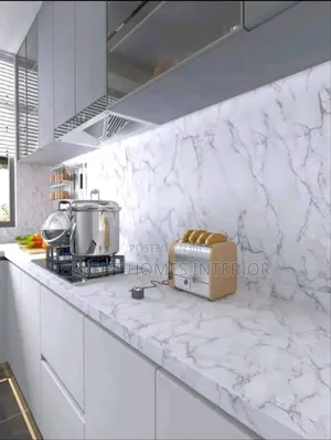 Kitchen Tops and Cabinets Contact Paper
