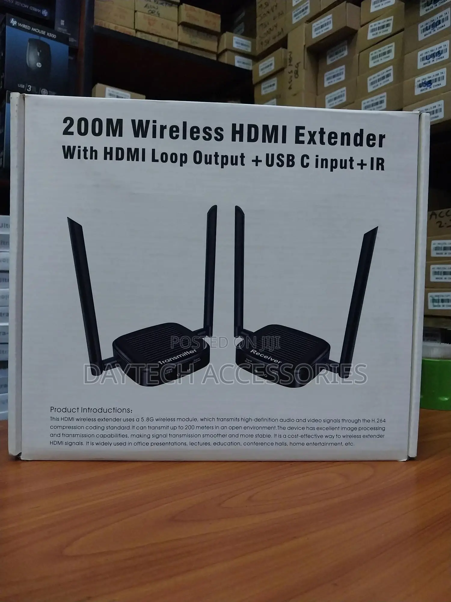 This Is a 200m Wireless Hdmi Extender.