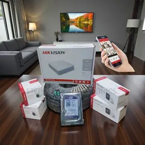 Hikvision Full Hd 1080p 4 Camera CCTV System With DVR and Night Vision