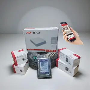 Hikvision 2mp Hd 4 Camera CCTV Kit With Night Vision and Cloud Storage