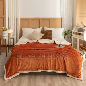Luxury Ultra Warm Weighted/Double Layered Sherpa Blanket*