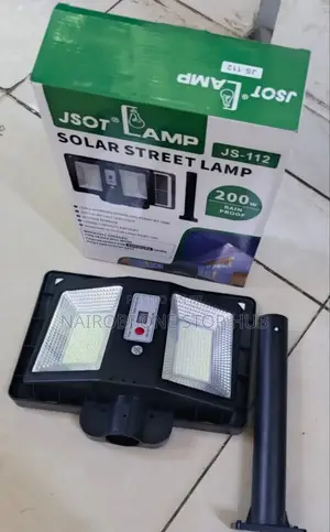 Jsot 200w Solar Street Light With Motion Sensor