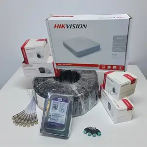 4ch 1080p Full Hd Hikvision CCTV Kit 1tb DVR Night Vision Waterproof
