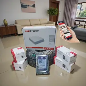 Hikvision Full Hd 1080p CCTV Camera Kit With 500gb Disk and 50m Cable