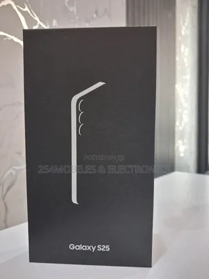 New Samsung Galaxy S25 256 GB Black