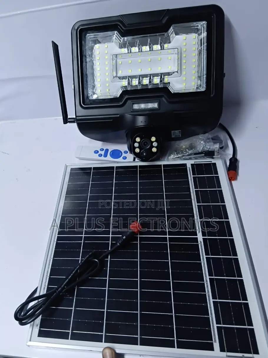 Floodlight With 4g (Simcard) Camera