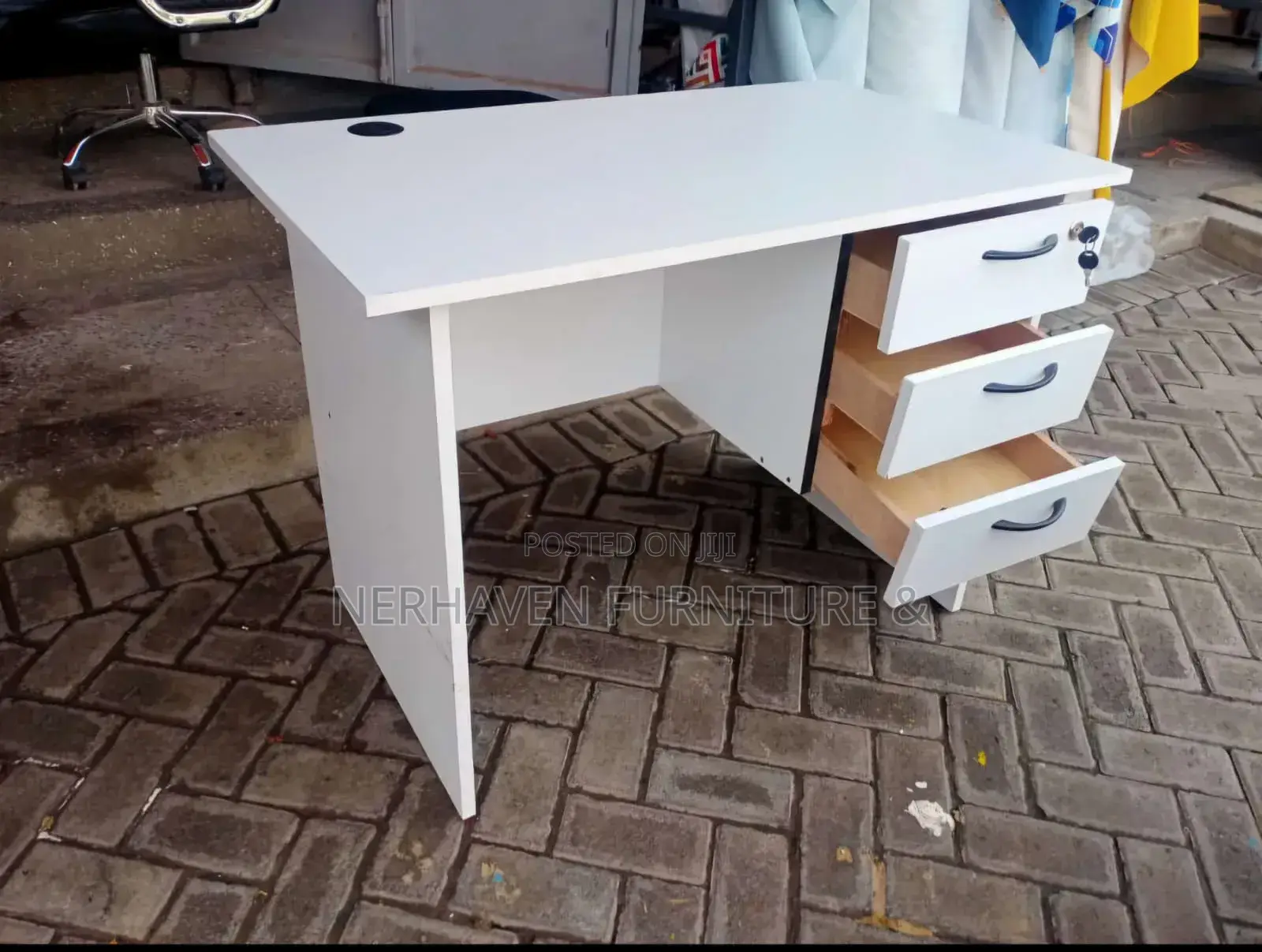 Office Desk Color White