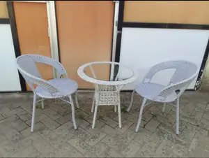Balcony White 2 Seater Set