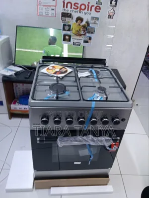 Mika 58 by 58 Standing 3gas and 1 Electric Cooker