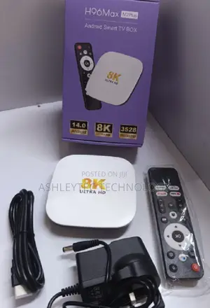 Android 14 H96 Max M2 Plus Tv Box With Voice Remote