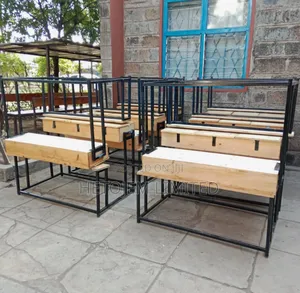 Modern Metal Wooden School Desk – Agpo Certified Supplier!