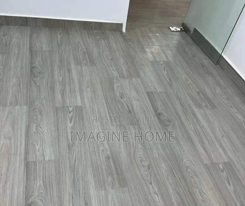 Grey Vinly Flooring/Mkeka Wa Mbao