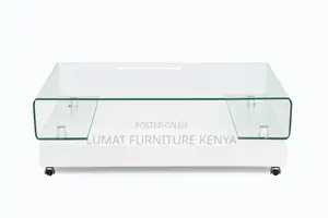Modern Coffee Glass Top Table