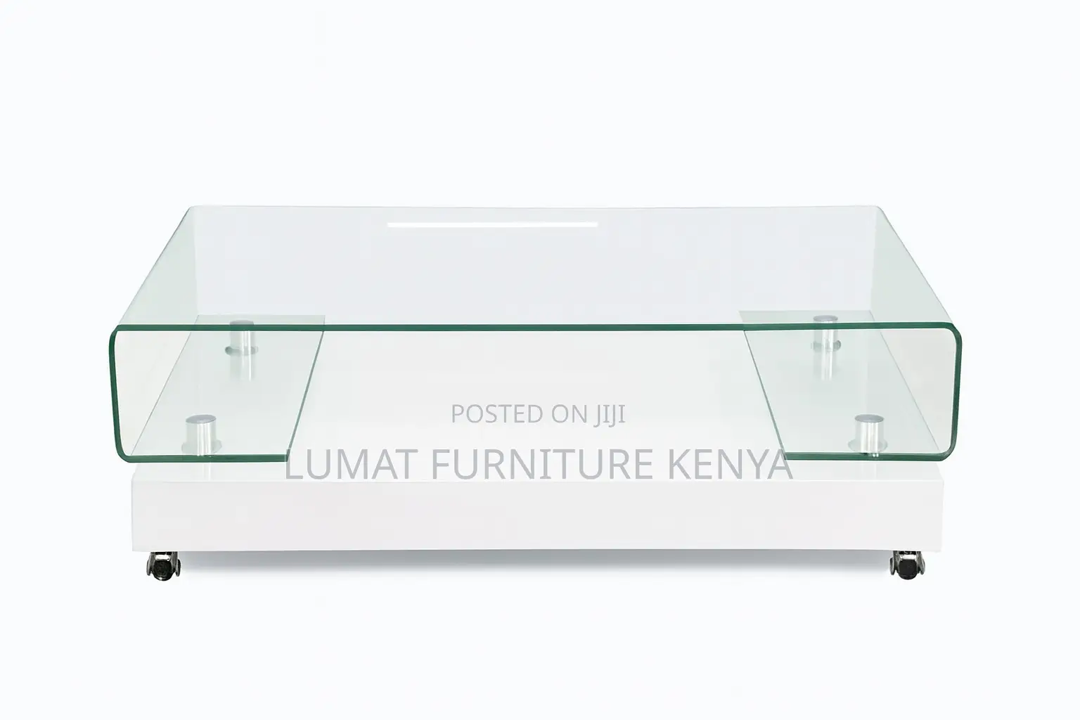 Modern Coffee Glass Top Table