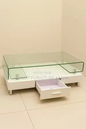 Modern Coffee Glass Top Table