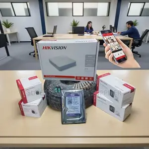 Hikvision 2mp 1080p CCTV Complete Security Kit With DVR and Hard Disk