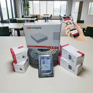 Hikvision 2mp CCTV Camera Security 4 Channel DVR With 500gb Harddisk