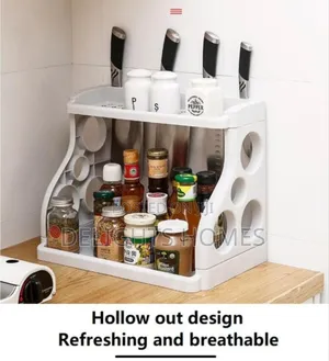 Double Layer Multifunctional Spice Rack-Pa