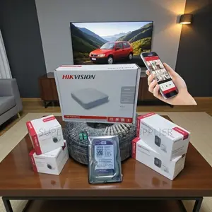 Hikvision 2mp Hd 4 Camera CCTV Kit With Night Vision and Cloud Storage