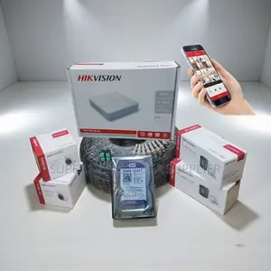 Hikvision Full Hd 2mp CCTV System Kit With Night Vision and 4 Cameras