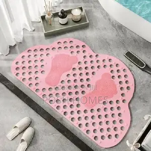 Pink Cloud Shape Anti Slip Mats