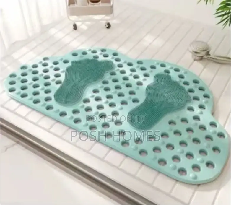 Green Cloud Anti Slip Bathroom Mats