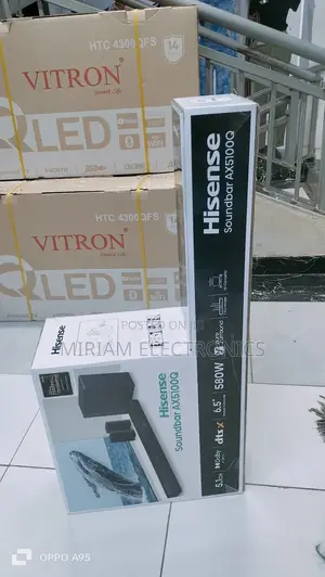 Hisense Ax5100q 580w 5.1 Channel Soundbar