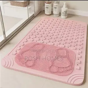 Pink Soft Anti Slip Mats