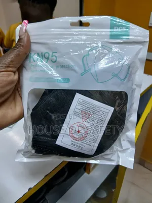 Black Professional Protection Mask In Black