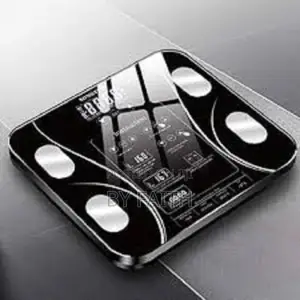 Rechargeable Bluetooth Bmi Weighing Scale With Tape Measure