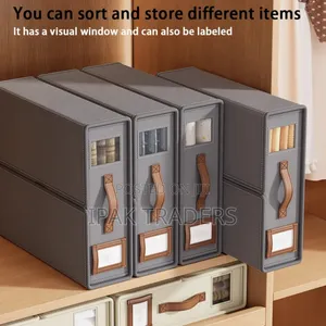 Stackable Closet Storage Organizer Box