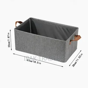 Foldable Multipurpose Hard Fabric Clothes/Closet Organizer