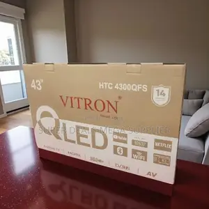 Vitron 43 Inch Qled Smart Android Digital Led Tv With Warranty