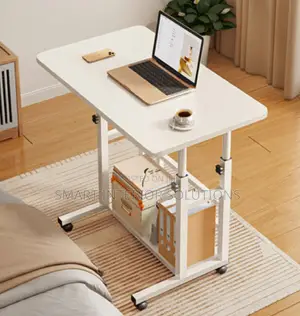 Laptop Desk With Adjustable Wheels