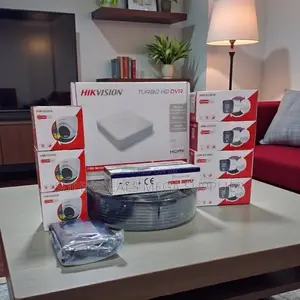 8 Smart Hybrid Colored Night Vision Hikvision 1080p 2mp CCTV Kit