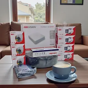 8 Smart Hybrid Colored Night Vision Hikvision Audio CCTV Full Kit