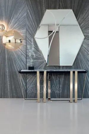 Beveled Octagonal Bathroom Mirrors