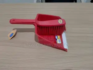 Dust Pan Brush (Red)