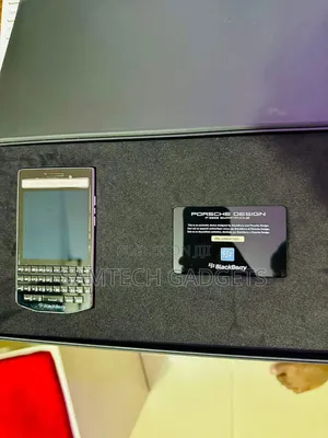New BlackBerry Porsche Design P'9983 64 GB Black
