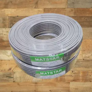 1.5mm 3 Cores Twin and Earth PVC Flat Electrical Cable 90m Matstar