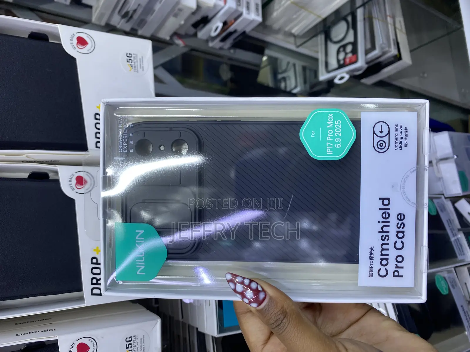 Layered Nillkin Camshield Case for Apple iPhone 17 Pro Max