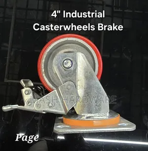 4" Industrial Caster With Brakes