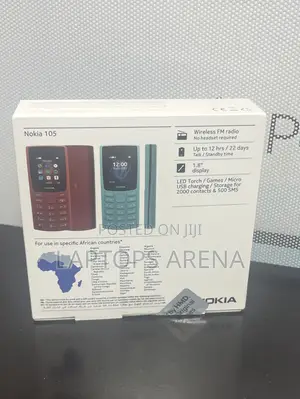 New Nokia 105 Black