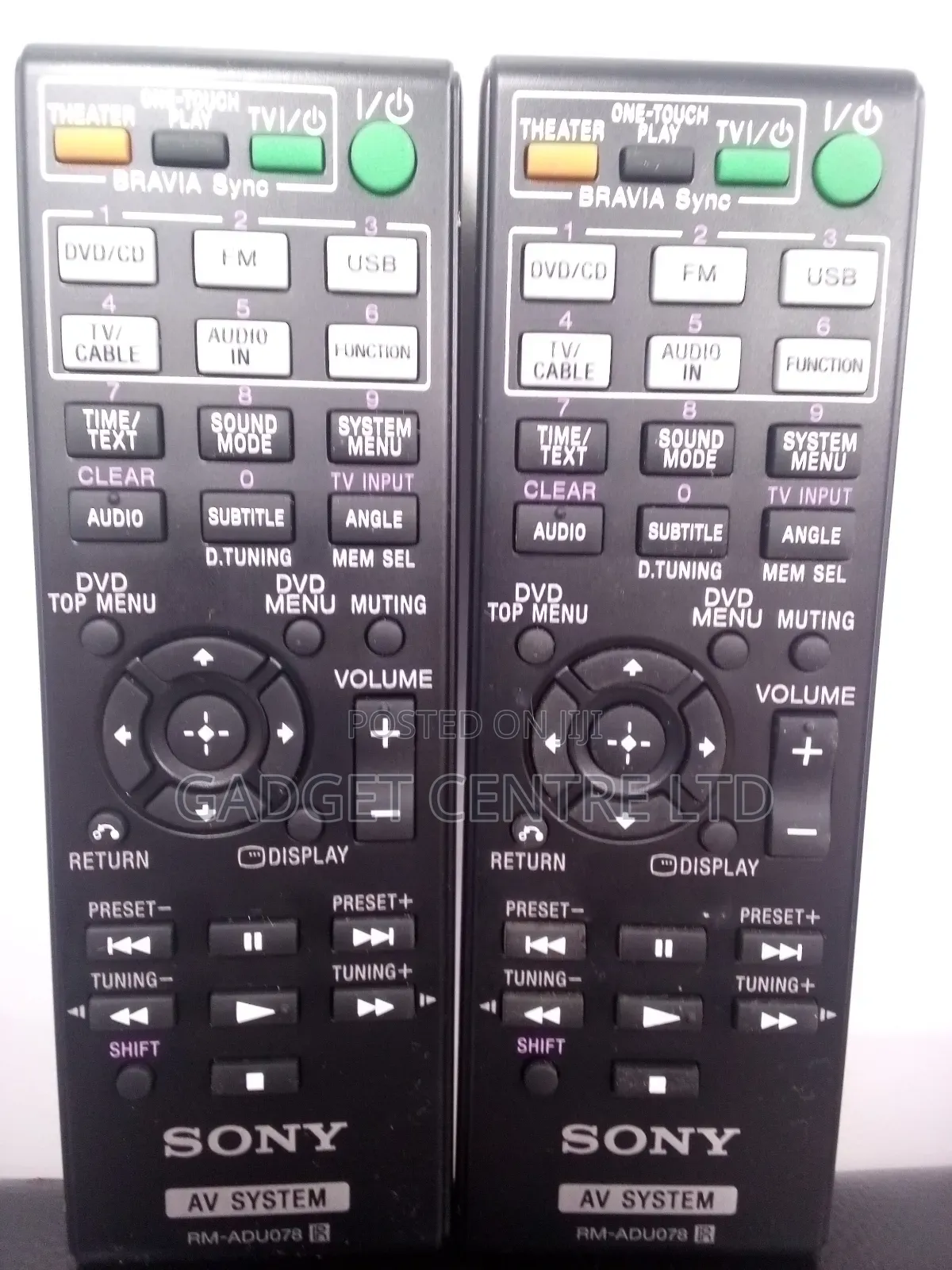 Original Sony Home Theater Remote