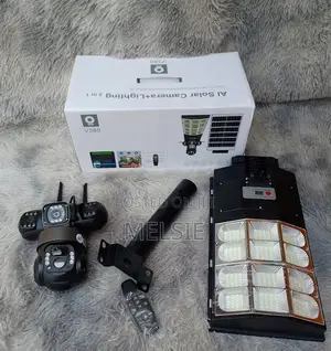 New 2 in 1 4g Sim Card 2 in 1 CCTV Security Solar Street Light