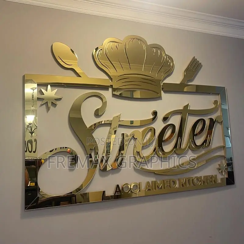 Outdoor 3d Signages